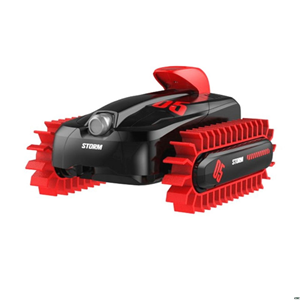  ماشین کنترلی تانک دوزیست آب و خاک قرمز Amphibious Car Waterproof Remote Control 1:16 -اسباب بازی